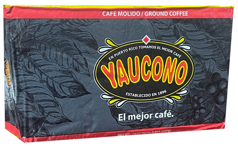 Yaucono Coffee Brick 8.8 oz Espresso Dark Roast